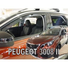 HEKO ofuky oken Peugeot 3008 II 5dv (od 2017) přední + zadní