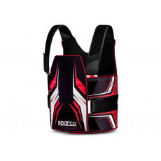 Sparco kartingová ochranná vesta K-TRACK, barva: černo-červená, velikost: XS Sparco kartingová ochranná vesta K-TRACK, barva: černo-červená, velikost: XS