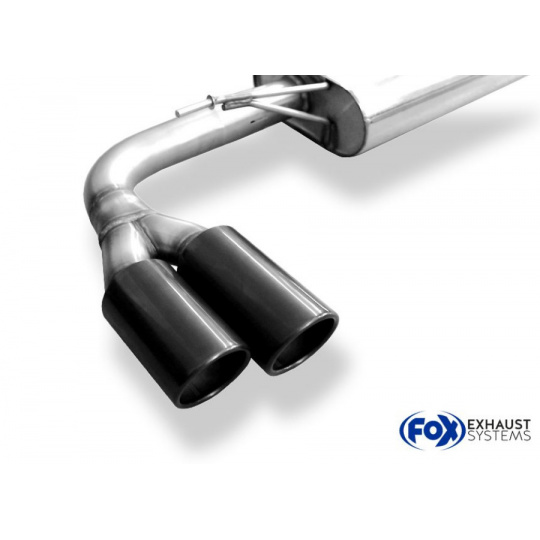 Fox Sportauspuff koncový tlumič výfuku s koncovkou 2x80 Typ 25 pro Audi A3 8V 2012- s motorem 1.2 TFSI, 1.4 TFSI, 1.6 TDI, 2.0 TDI, Sportback Fox Sportauspuff koncový tlumič výfuku s koncovkou 2x80 Typ 25 pro Audi A3 8V 2012- s motorem 1.2 TFSI, 1.4 TFSI, 1.6 TDI, 2.0 TDI, Sportback