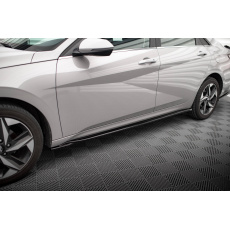 Maxton Design difuzory pod boční prahy pro Hyundai Elantra Mk7, černý lesklý plast ABS Maxton Design difuzory pod boční prahy pro Hyundai Elantra Mk7, černý lesklý plast ABS