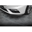 Maxton Design rohové spoilery pod přední nárazník pro Ford Mondeo Mk5 Facelift, černý lesklý plast ABS, Sport
