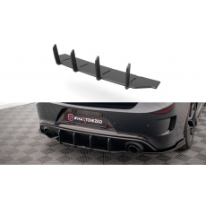 Maxton Design "Street Pro" difuzor zadního nárazníku pro Dodge Charger Mk7 Facelift SRT, plast ABS bez povrchové úpravy, s černou a červenou linkou Maxton Design "Street Pro" difuzor zadního nárazníku pro Dodge Charger Mk7 Facelift SRT, plast ABS bez povrchové úpravy, s černou a červenou linkou