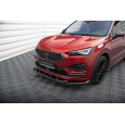 Maxton Design spoiler pod přední nárazník pro Seat Tarraco Mk1 FR, černý lesklý plast ABS