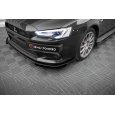 Maxton Design rohové spoilery pod přední nárazník pro Mitsubishi Lancer Evo Mk10, plast ABS bez povrchové úpravy