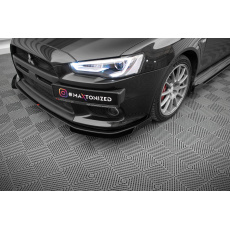 Maxton Design rohové spoilery pod přední nárazník pro Mitsubishi Lancer Evo Mk10, plast ABS bez povrchové úpravy Maxton Design rohové spoilery pod přední nárazník pro Mitsubishi Lancer Evo Mk10, plast ABS bez povrchové úpravy