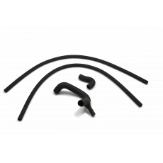 Samco Sport 4-dílná sada silikonových hadic pro vedení chladicí kapaliny pro Mini Cooper 'S' 1963 - 1971 970cc, 1071cc, 1275cc, barva: modrá