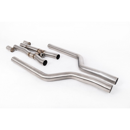 Milltek Sport doplňkové díly Active Centre H Pipe s náhradou předního tlumiče pro BMW řada 5 M5 / M5 Competition 4.4l Twin Turbo F90 (bez OPF/GPF) 2018-2020 Milltek Sport doplňkové díly Active Centre H Pipe s náhradou předního tlumiče pro BMW řada 5 M5 / M5 Competition 4.4l Twin Turbo F90 (bez OPF/GPF) 2018-2020