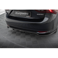 Maxton Design středový spoiler pod zadní nárazník s žebrováním pro Toyota Avensis MK3/Facelift, černý lesklý plast ABS, Sedan Maxton Design středový spoiler pod zadní nárazník s žebrováním pro Toyota Avensis MK3/Facelift, černý lesklý plast ABS, Sedan