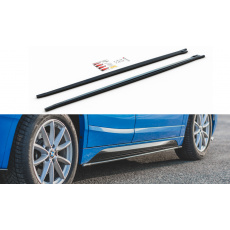 Maxton Design difuzory pod boční prahy pro BMW X2 F39, černý lesklý plast ABS Maxton Design difuzory pod boční prahy pro BMW X2 F39, černý lesklý plast ABS