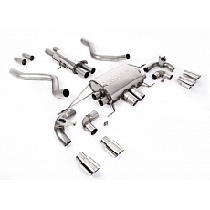 Milltek Sport výfukový systém OPF/GPF Back s rezonátorem s klapkami pro Land rover Defender 90 5.0 V8 525PS (s OPF/GPF a bez OPF/GPF) 2021-2024, GT-90 dvojité leštěné koncovky Milltek Sport výfukový systém OPF/GPF Back s rezonátorem s klapkami pro Land rover Defender 90 5.0 V8 525PS (s OPF/GPF a bez OPF/GPF) 2021-2024, GT-90 dvojité leštěné koncovky