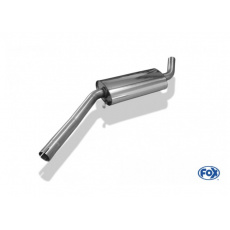 Fox Sportauspuff přední díl s tlumičem pro Audi A6 C4 s motorem 2.0, 2.3, 2.4 D