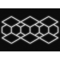 Kompletní LED svítidlo, rozměr: 236,5 x 489,9 cm, teplota světla: bílá 6500 K Kompletní LED svítidlo, rozměr: 236,5 x 489,9 cm, teplota světla: bílá 6500 K