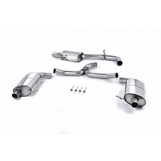 Milltek Sport homologovaný výfuk cat-back s rezonátorem uses OE Trims in rear Diffuser pro Volkswagen Golf MK7 R Variant 2.0 TSI 300PS 2015-2017 Milltek Sport homologovaný výfuk cat-back s rezonátorem uses OE Trims in rear Diffuser pro Volkswagen Golf MK7 R Variant 2.0 TSI 300PS 2015-2017