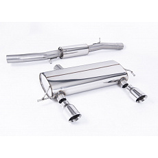 Milltek Sport výfukový systém cat-back 3" Race systém s rezonátorem (tišší) pro Audi TT 180 / 225 quattro Coupe/Roadster 1998-2006, typ koncovek: GT-100 leštěné