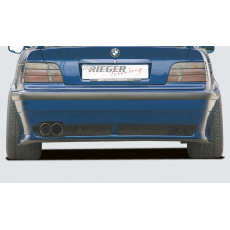 Rieger zadní nárazník pro BMW řada 3 E36 kabriolet, kupé, sedan, touring, plast ABS bez povrchové úpravy Rieger zadní nárazník pro BMW řada 3 E36 kabriolet, kupé, sedan, touring, plast ABS bez povrchové úpravy