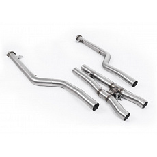 Milltek Sport náhrada GPF/OPF DPF-Back pro BMW řada 8 M8/M8 Competition 4.4l V8 Twin Turbo F93 Gran Coupe facelift (s OPF/GPF) 2021-2024, pasuje na OE svody a Milltek Sport filtr pevných částic