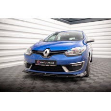 Maxton Design spoiler pod přední nárazník pro Renault Megane Mk3 Facelift, černý lesklý plast ABS, GT Line Grandtour Maxton Design spoiler pod přední nárazník pro Renault Megane Mk3 Facelift, černý lesklý plast ABS, GT Line Grandtour