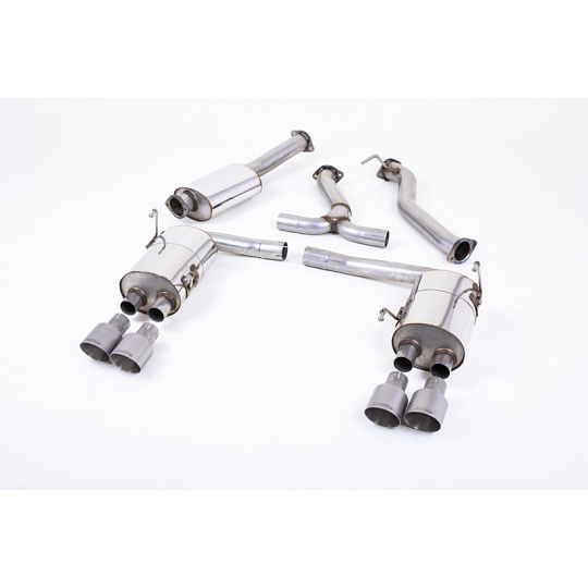 Milltek Sport homologovaný výfuk cat-back pro Subaru Impreza WRX STi Sedan 2014-2024, GT-100 titanové koncovky Milltek Sport homologovaný výfuk cat-back pro Subaru Impreza WRX STi Sedan 2014-2024, GT-100 titanové koncovky