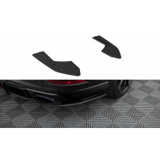 Maxton Design "Street Pro" boční difuzory pod zadní nárazník pro Audi RS3 8V Facelift, plast ABS bez povrchové úpravy, s červenou linkou, Sedan
