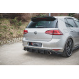 Maxton Design "Racing durability" zadní difuzor ver.1 pro Volkswagen Golf GTI Mk7, plast ABS bez povrchové úpravy