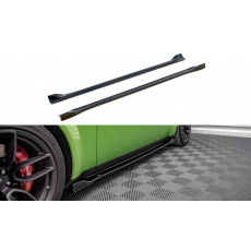 Maxton Design difuzory pod boční prahy pro Dodge Challenger MK3 SRT Hellcat Widebody, černý lesklý plast ABS Maxton Design difuzory pod boční prahy pro Dodge Challenger MK3 SRT Hellcat Widebody, černý lesklý plast ABS