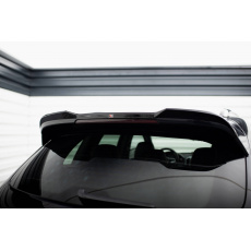 Maxton Design prodloužení spoileru 3d pro Porsche Cayenne Mk2 Facelift, černý lesklý plast ABS