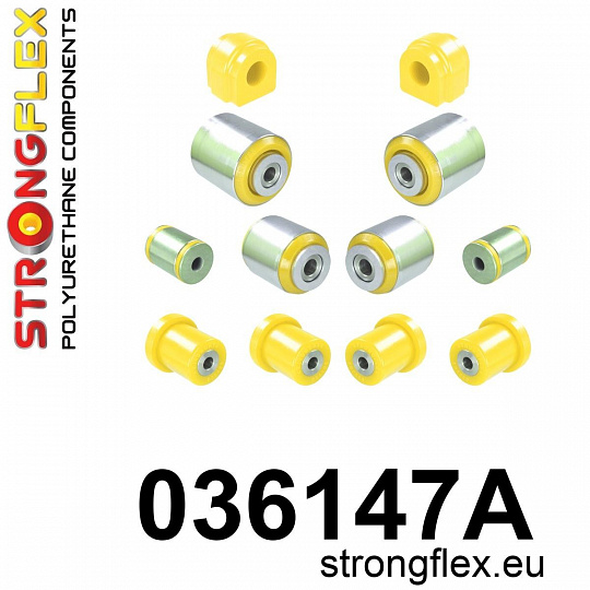 036147A: Front suspension bush kit SPORT 036147A: Front suspension bush kit SPORT