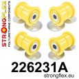 226231A: Strongflex Sada silentbloků zadního nosníku varianta SPORT