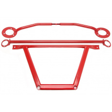 TA Technix rozpěrná tyč BMW řada 3 E36 316i přední + zadní (kompletní kit), červená