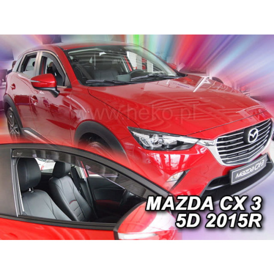 HEKO ofuky oken Mazda CX-3 (2015-) přední