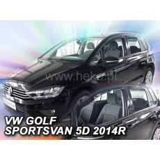 HEKO ofuky oken Volkswagen Golf Sportsvan 5dv (od 2014) přední + zadní