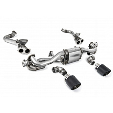 Milltek Sport náhrada GPF/OPF pro Porsche Boxster 718 GTS 4.0 (s OPF/GPF - vyrobeno do února 2020) 2019-2020, typ koncovek: JET-115 karbonové