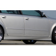 Rieger boční práh mont. strana pravá pro Audi A4 8E avant, sedan po faceliftu, r.v. 11/00-10/04, 11/04-, plast ABS bez povrchové úpravy