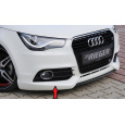 Rieger spoiler pod přední nárazník pro Audi A1 8X 3-dvéř., 5-dvéř. (sportback) před faceliftem, r.v. 08/10-12/14, plast ABS bez povrchové úpravy