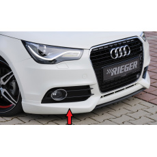 Rieger spoiler pod přední nárazník pro Audi A1 8X 3-dvéř., 5-dvéř. (sportback) před faceliftem, r.v. 08/10-12/14, plast ABS bez povrchové úpravy Rieger spoiler pod přední nárazník pro Audi A1 8X 3-dvéř., 5-dvéř. (sportback) před faceliftem, r.v. 08/10-12/14, plast ABS bez povrchové úpravy
