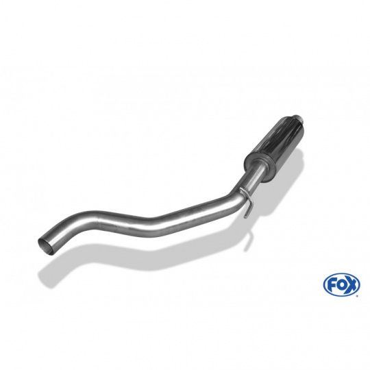 Fox Sportauspuff přední díl s tlumičem pro Opel Corsa D 2007- s motorem 1.6, D NRE