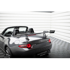 Maxton Design zadní křídlo s horním uchycením (swan-neck) pro Mazda MX-5 Mk4 ND, pravý karbon Maxton Design zadní křídlo s horním uchycením (swan-neck) pro Mazda MX-5 Mk4 ND, pravý karbon