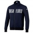 Sparco mikina TARGA FLORIO #F2, barva: modrá, velikost: XXL