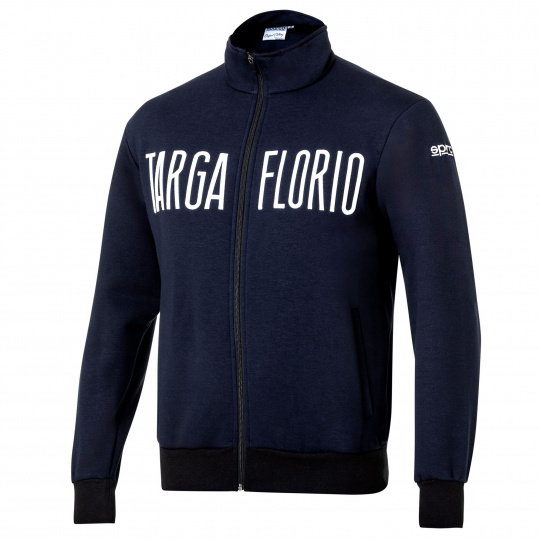 Sparco mikina TARGA FLORIO #F2, barva: modrá, velikost: XXL