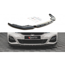 Maxton Design spoiler pod přední nárazník ver.5 pro BMW řada 3 G20 M-Pack, G21 M-Pack, černý lesklý plast ABS Maxton Design spoiler pod přední nárazník ver.5 pro BMW řada 3 G20 M-Pack, G21 M-Pack, černý lesklý plast ABS