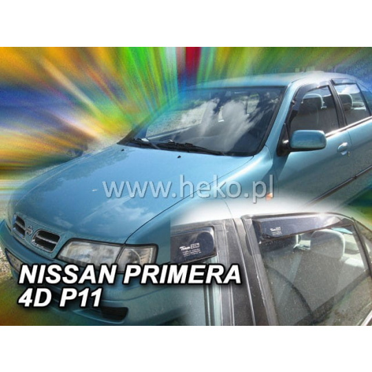 HEKO ofuky oken Nissan Primera P11 Sedan 4dv (1996-2002) přední + zadní