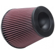 K&N univerzální kónický obrácený filtr se vstupem 152 mm a výškou 165 mm, plastový vrchlík