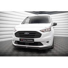 Maxton Design spoiler pod přední nárazník pro Ford Transit Connect Mk2 Facelift, černý lesklý plast ABS Maxton Design spoiler pod přední nárazník pro Ford Transit Connect Mk2 Facelift, černý lesklý plast ABS