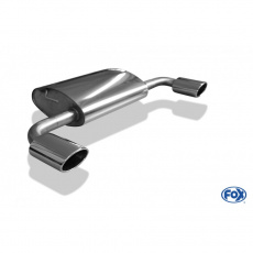 Fox Sportauspuff koncový tlumič výfuku s koncovkou 140x90 Typ 32 na obou stranách pro Mitsubishi Outlander GF 2012- s motorem 2.0, 2.3 D