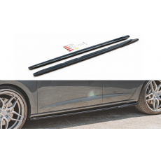 Maxton Design difuzory pod boční prahy ver.5 pro Seat Leon Cupra Mk3 Facelift, Carbon-Look Maxton Design difuzory pod boční prahy ver.5 pro Seat Leon Cupra Mk3 Facelift, Carbon-Look