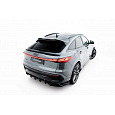 Maxton Design horní prodloužení spoileru pro Audi Q5 Mk3 S-Line, černý lesklý plast ABS