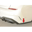 Rieger spoiler pod zadní nárazník na pravé straně pro BMW řada 3 G21 touring r.v. 03/19-06/22, plast ABS bez povrchové úpravy