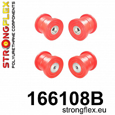 166108B: Rear beam mounting bush kit