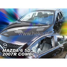 HEKO ofuky oken Mazda 6 GH Wagon (2007-2013) přední + zadní
