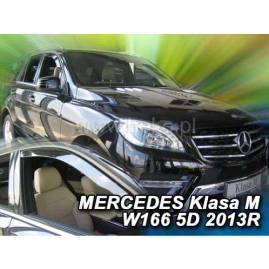 HEKO ofuky oken Mercedes Benz M W166 5dv (2011-2019) přední